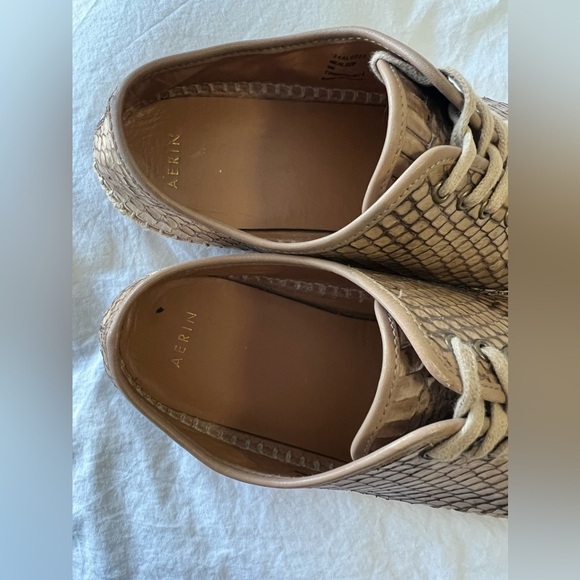 AERIN | Women’s SZ 9 | Nealson Snake Sneakers Taupe Espadrilles. - Picture 8 of 9